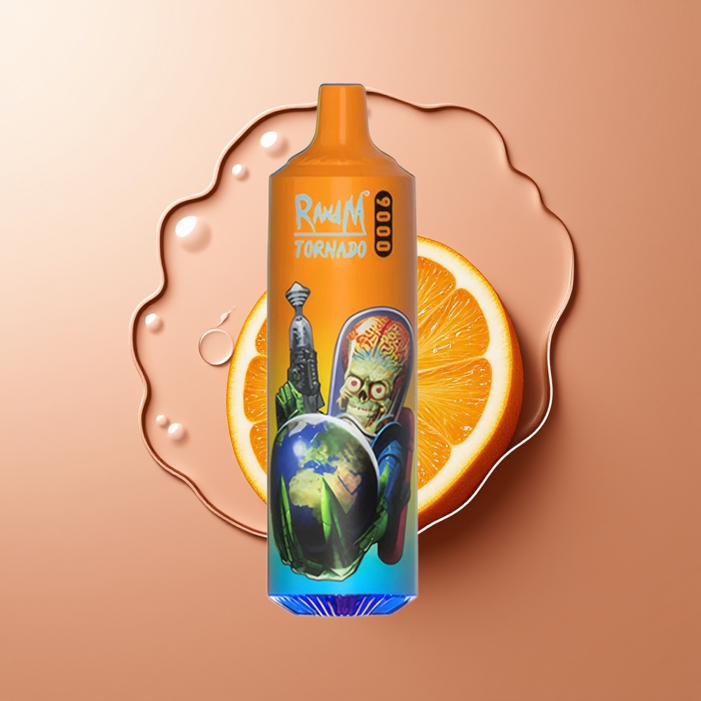 RandM Fumot Tornado 9000 Puhangut Apelsinilimonadi 850 mAh