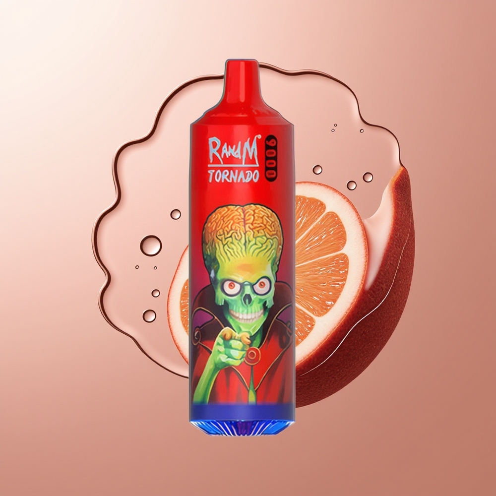 RandM Fumot Tornado 9000 Puhud Lõbus Jää Displeiga Akuga