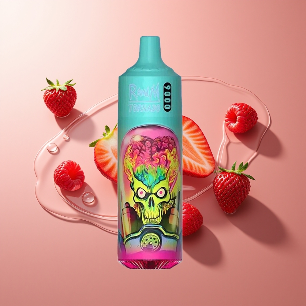 RandM Fumot Tornado 9000 Sügavik Maasikas-Vaarik-Jäätis