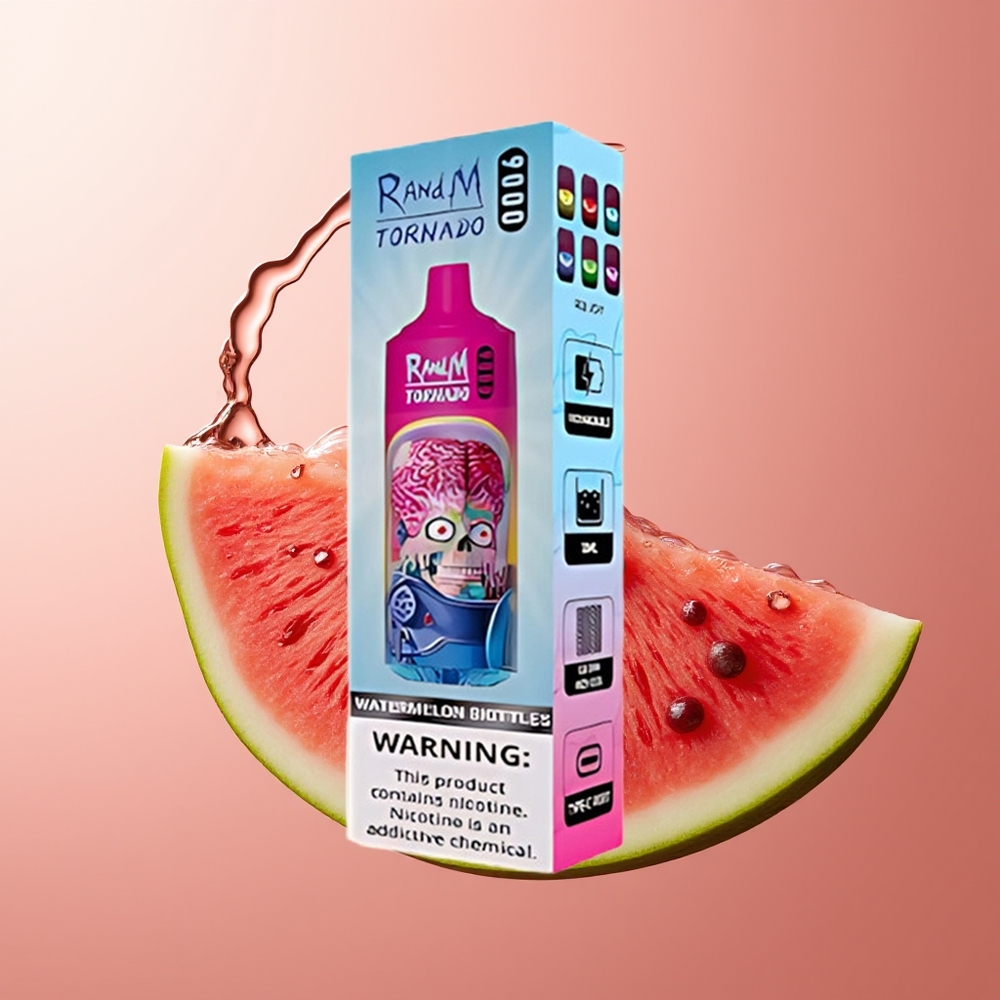 RandM Fumot Tornado 9000 Soolised Vesimelonid 850 mAh Laetav