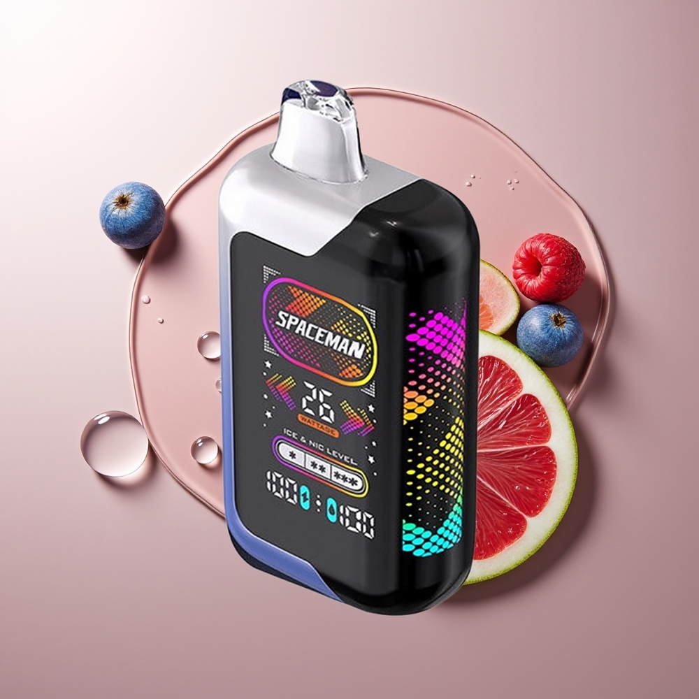 SMOK SPACEMAN SP40000 20ml 50mg Sinine Sõstar-Jää Ühekordne Vape