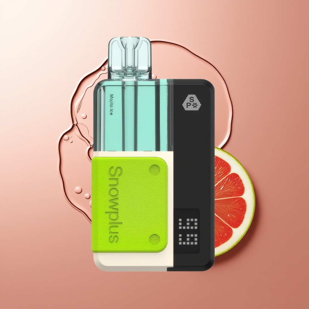 Snowplus Swift 15000 Puffs Mojito Jää + Taaskasutatav aku & 2+10ml vahetatav täitekogumik