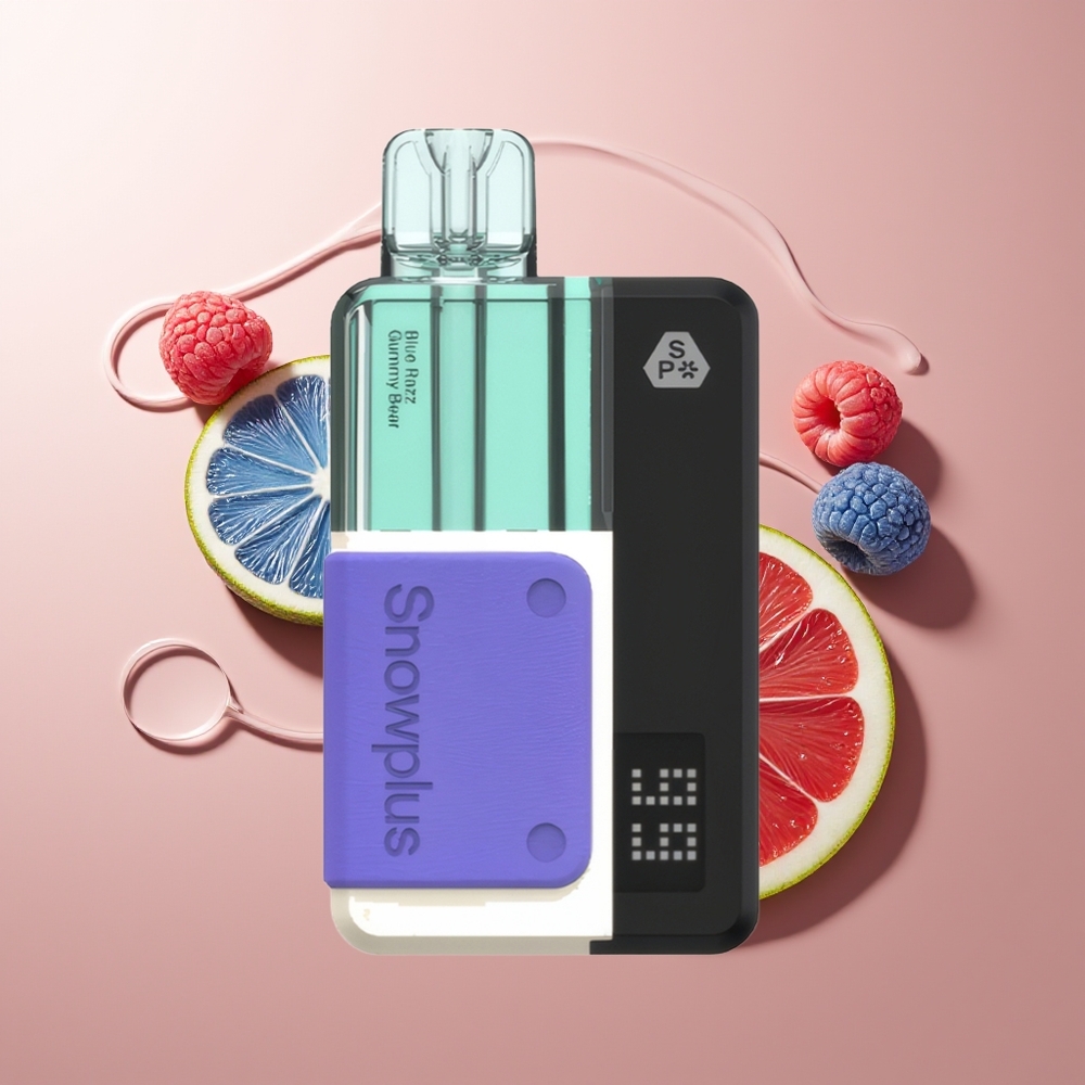 Snowplus Swift 15000 Puffs Sinine Sõbralik Karu Dual Mesh 1000 mAh