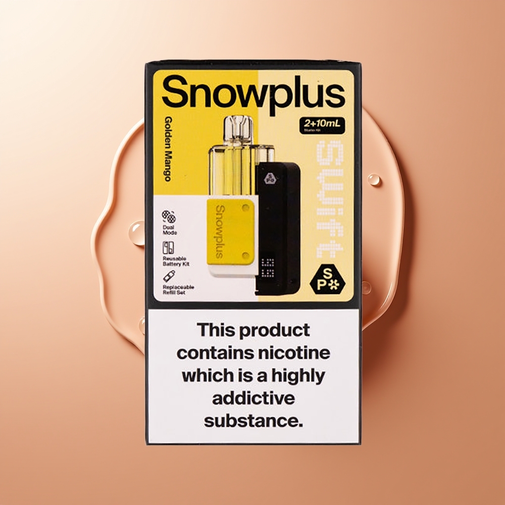 Snowplus Swift 5000 Puffs Dual Mesh 2% Kuldne Mangopuu