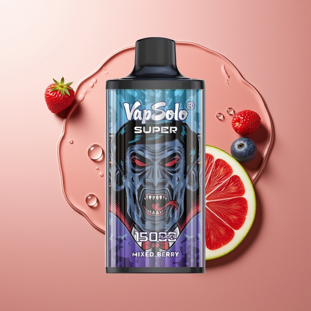 Vapsolo Super 15000 Sutsud Segamari Disposabel Vape 850mah Type-C