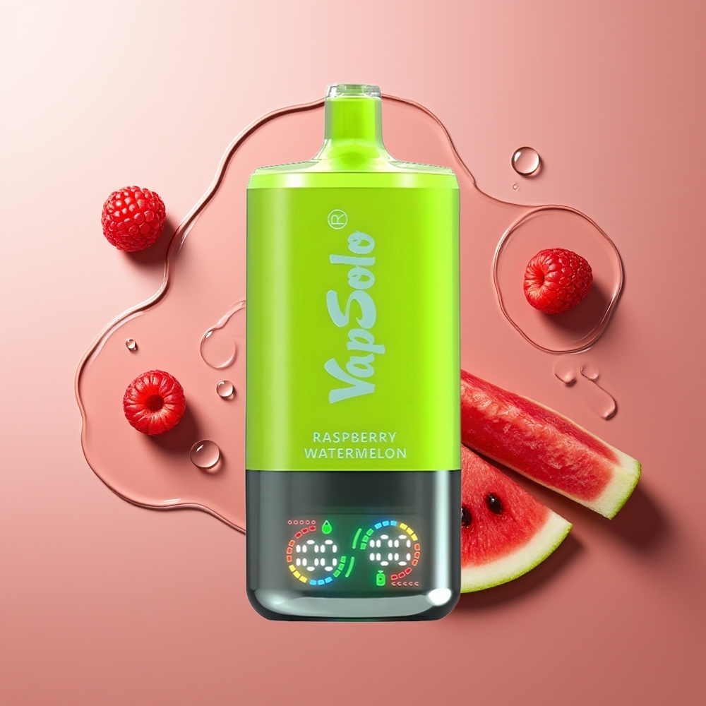 VapSolo Triple 30000 Puhuud Malinase-Arbuusi Disposiitvape Type-C