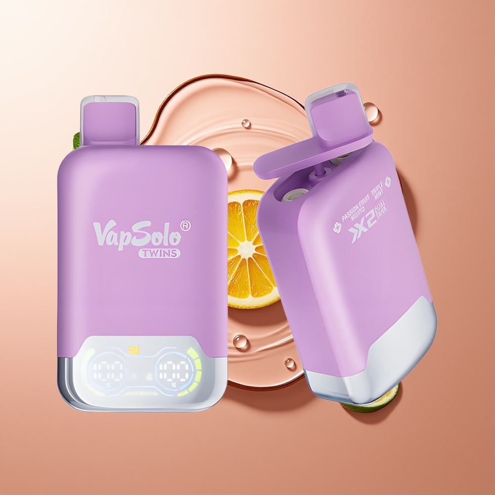 Vapsolo Twins 20000 Puffs Marakmojito & Kolmikmünt 40 ml Type-C