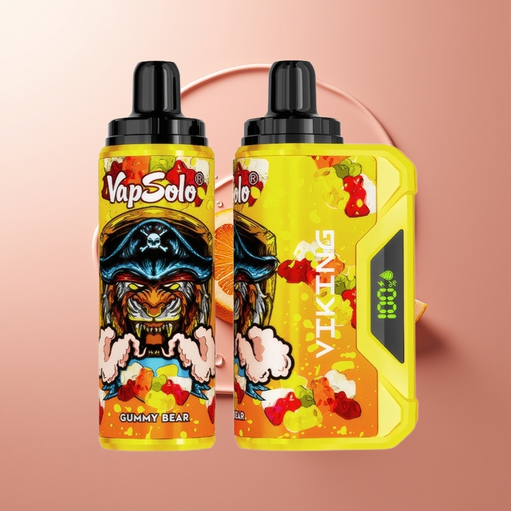 VapSolo VIKING 12000 Puffs Kommi Karu 22ml Type-C