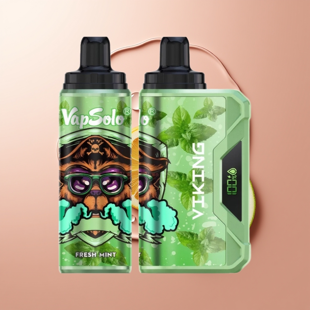 VapSolo VIKING 12000 Puffs Värske Münt 22ml Tüüp-C