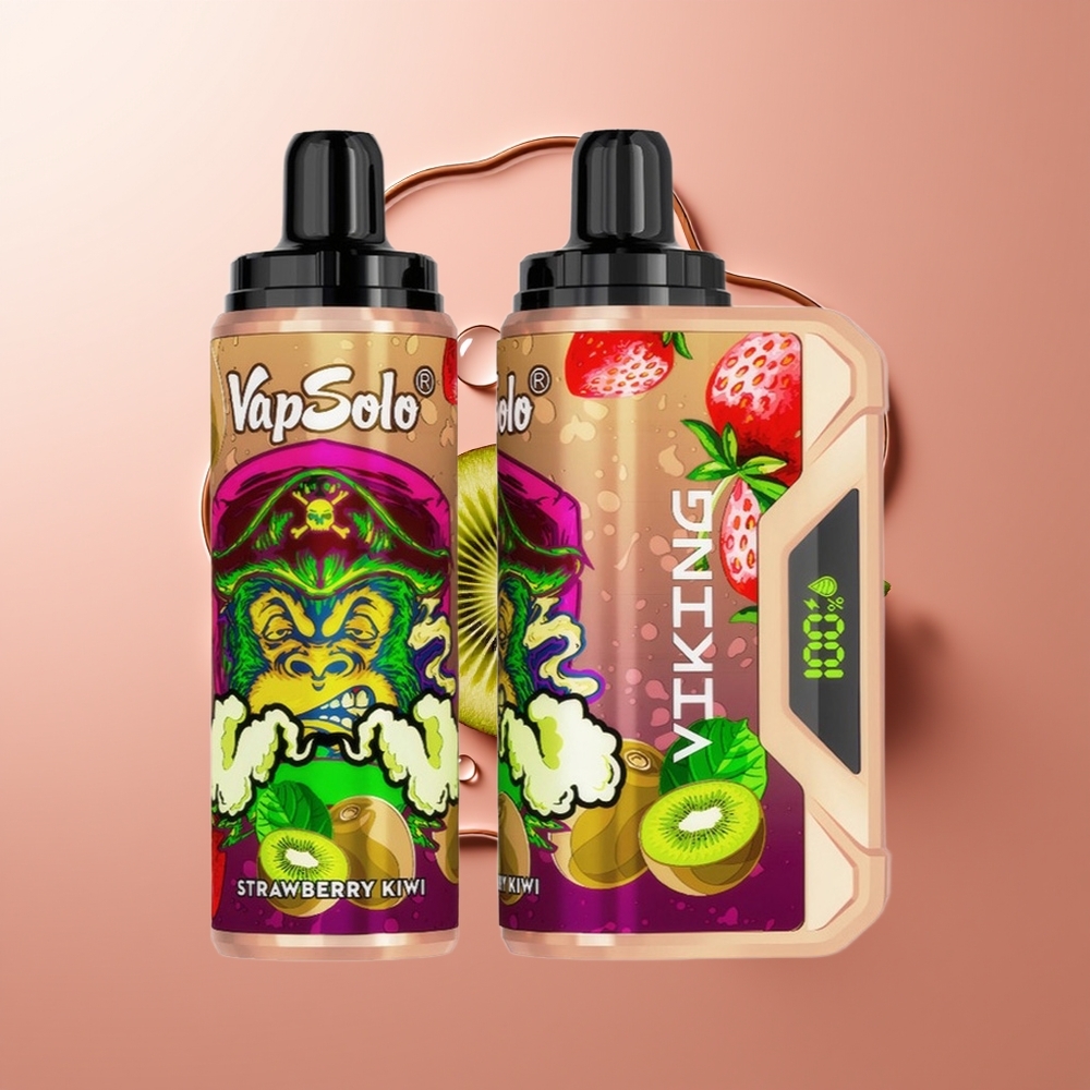 VapSolo VIKING 12000 Puhut Maasikas-Kiivi 22ml Tüüp-C
