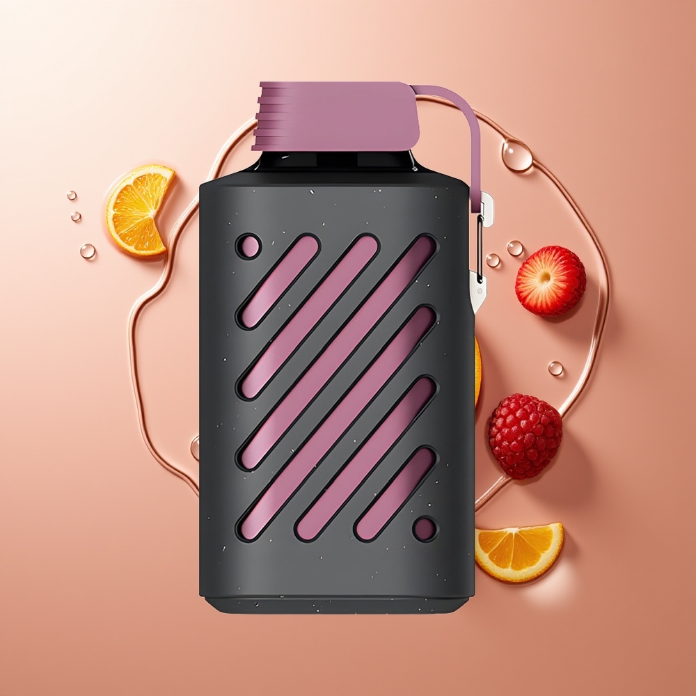 VOZOL GEAR 10000 Korduskasutatav Vape Marakuja-Vaarikas-Mandariin 20 ml E-vedelik 50mg/ml Nikotiin
