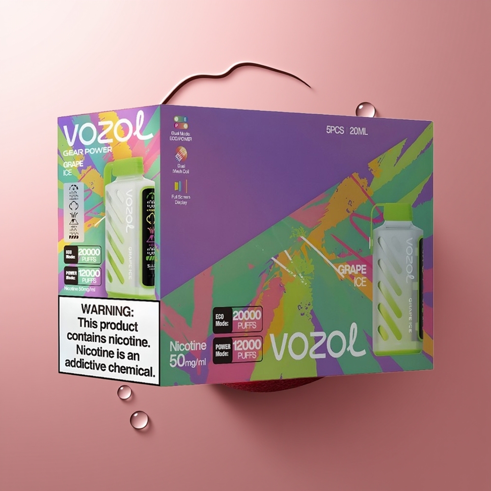 VOZOL Gear Power 20000 Suudet Viinamäe Jää Dual Mesh Coil