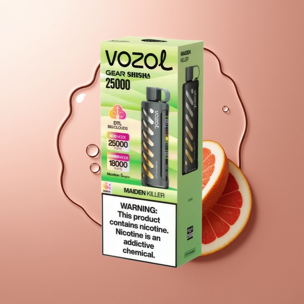 VOZOL Gear Shisha 25000 Puffs 30 Maitse Dual Mesh