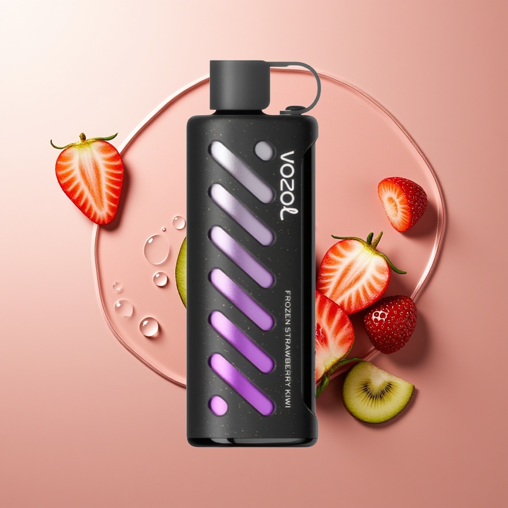 VOZOL Gear Shisha 25000 Puffs Külmutatud Maasikas-Kiivi Dual Mesh