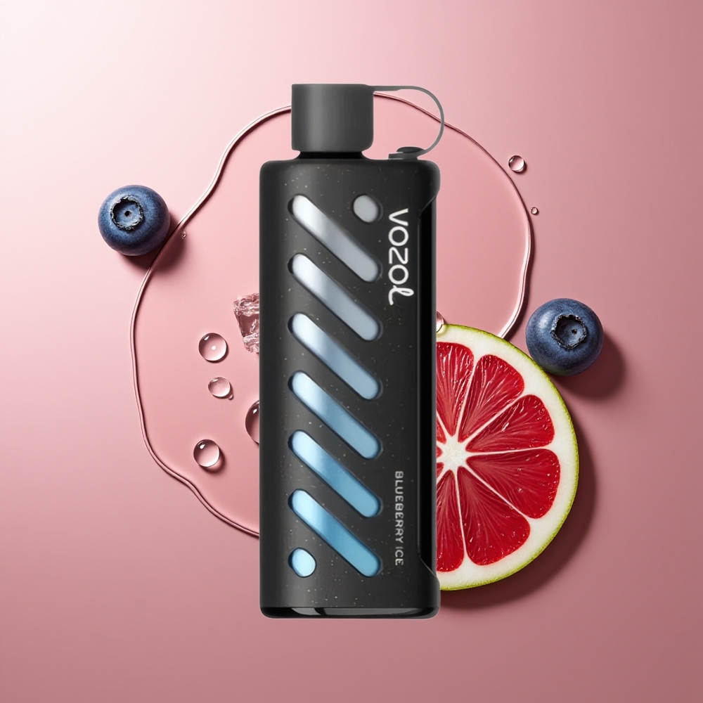 VOZOL Gear Shisha 25000 Sügavushäälingud Mustikas-Jää