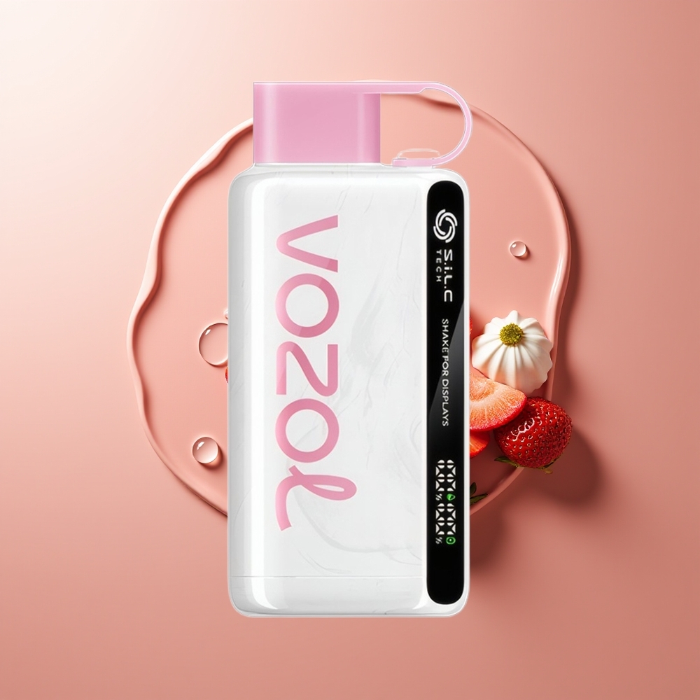 VOZOL STAR 9000/12000 Maasikajäätise Ühekordselt Kasutatav Vape 650mAh Kiire Laadimine