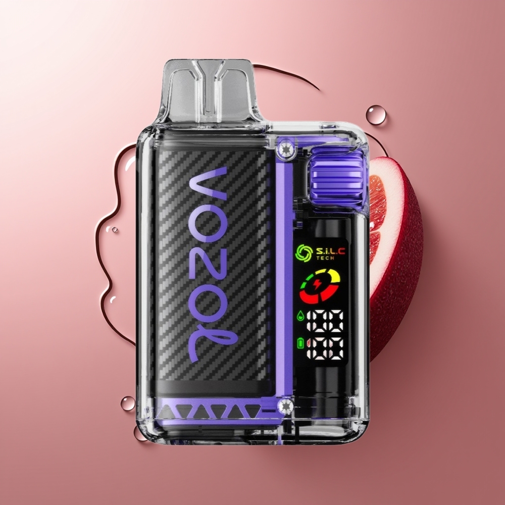 VOZOL Vista 20000 Puffs 650mAh Viinamarja Jää Ümbertöötatud Plastik